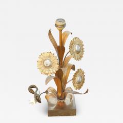 Maison Jansen 1970 Sunflower Lamp in the Style of Maison Jansen - 2394003