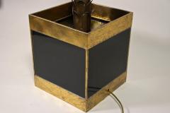 Maison Jansen 20th Century Brass Palm Floor Lamp Attributed to Maison Jansen FR ca 1970 - 4161220