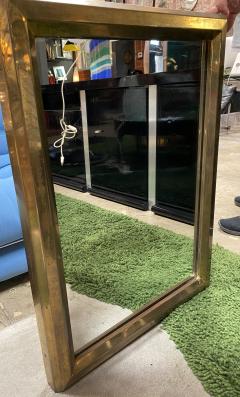 Maison Jansen A Fine French 1970s Mirror Brass Casting Framed by Maison Jansen - 1535899