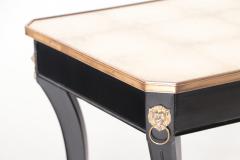 Maison Jansen A French Louis XV style ebonized and gold coffee table in the manner of Jansen - 2202960