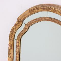 Maison Jansen A French carved mahogany gilt mirror attributed to Jansen C 1945  - 4018254