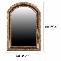 Maison Jansen A French carved mahogany gilt mirror attributed to Jansen C 1945  - 4018255