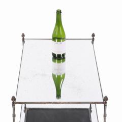 Maison Jansen A French nickel over bronze coffee table in the manner of Jansen C 1960  - 4228032