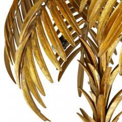 Maison Jansen A Large French brass palm tree floor lamp style of Maison Jansen - 3009119