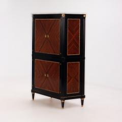 Maison Jansen A partial ebonized four door bar cabinet in the manner of Jansen circa 1940  - 3477317