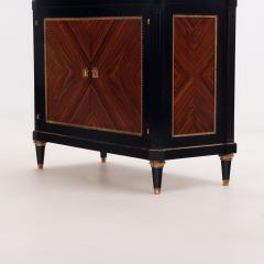 Maison Jansen A partial ebonized four door bar cabinet in the manner of Jansen circa 1940  - 3477318