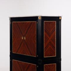 Maison Jansen A partial ebonized four door bar cabinet in the manner of Jansen circa 1940  - 3477320