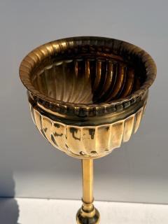 Maison Jansen Brass Champagne Cooler and Planter Vintage Serveware 1970s Design - 4761573
