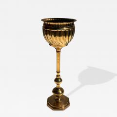 Maison Jansen Brass Champagne Cooler and Planter Vintage Serveware 1970s Design - 4761883