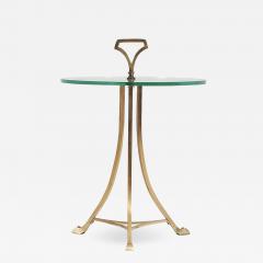 Maison Jansen Brass Gueridon Drink Table 1970 - 2267141