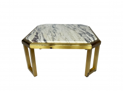 Maison Jansen Brass and Marble Coffee Table by Maison Jansen 1970s - 4774630