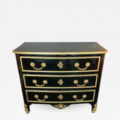Maison Jansen Chest of Drawers Lacquered and Bronze by Maison Jansen France 1970s - 651849