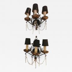 Maison Jansen Classical Maison Jansen Style Wall Sconce a Pair - 1220882