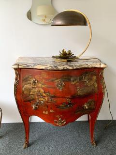 Maison Jansen Commode Louis XV Lacquered Chinoiserie by Maison Jansen France 1960s - 949571