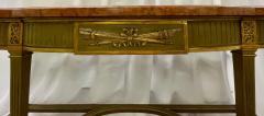 Maison Jansen Console with Six Raised Legs and Marble Top - 4494269