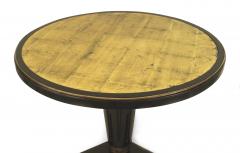 Maison Jansen Custom Mid Century French Style Ebonized Center Table - 1438609