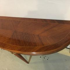 Maison Jansen Demilune Console Table Converts into a Dining Table - 3004521