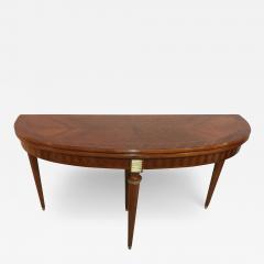 Maison Jansen Demilune Console Table Converts into a Dining Table - 3018959