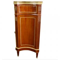 Maison Jansen Directoire Style Maison Jansen Brass Mounted Dry Bar Server W Marble Top - 3561277