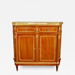 Maison Jansen Directoire Style Maison Jansen Brass Mounted Dry Bar Server W Marble Top - 3562775