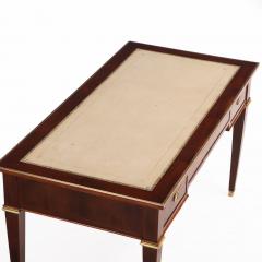 Maison Jansen Directoire style Mahogany Bronze Mounted Writing Desk C 1940  - 4601116