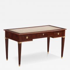 Maison Jansen Directoire style Mahogany Bronze Mounted Writing Desk C 1940  - 4602311