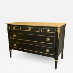 Maison Jansen Ebonized Marble Top Commode by Maison Jansen - 2956979