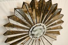 Maison Jansen Eglomise Sunburst Mirror - 3665899