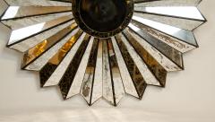 Maison Jansen Eglomise Sunburst Mirror - 3665900