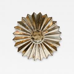 Maison Jansen Eglomise Sunburst Mirror - 3667440