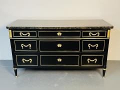 Maison Jansen French Hollywood Regency Chest or Commode by Maison Jansen Bronze Marble - 2997550