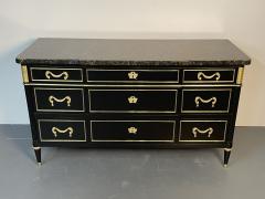 Maison Jansen French Hollywood Regency Chest or Commode by Maison Jansen Bronze Marble - 2997552