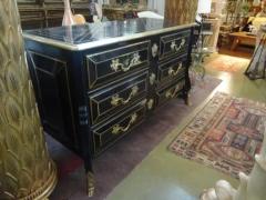 Maison Jansen French Louis XV Style Lacquered Commode Maison Jansen Attributed - 3744272