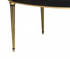 Maison Jansen French Louis XVI Style Ebonized Oval Dining Table - 2800704