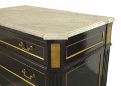 Maison Jansen French Louis XVI Style Jansen Ebonized Chest - 2791741