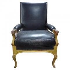 Maison Jansen French Maison Jansen Louis XVI Style Giltwood Fauteuil - 3668164