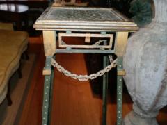 Maison Jansen French Maison Jansen Style Iron and Bronze Pedestal Table - 4505627