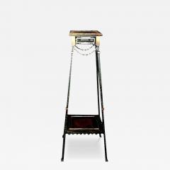 Maison Jansen French Maison Jansen Style Iron and Bronze Pedestal Table - 4508156