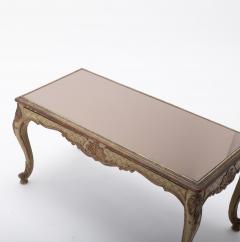 Maison Jansen French R gence Style Painted And Parcel Gilt Cocktail Table - 4755673