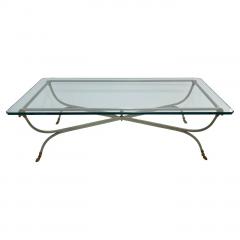 Maison Jansen French Vintage Maison Jansen Coffee Cocktail Table With Ram Head Decor - 4166465