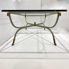 Maison Jansen French Vintage Maison Jansen Coffee Cocktail Table With Ram Head Decor - 4166469