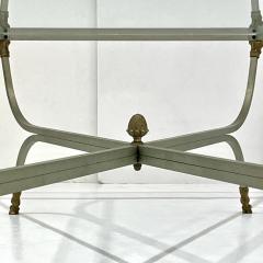Maison Jansen French Vintage Maison Jansen Coffee Cocktail Table With Ram Head Decor - 4166472