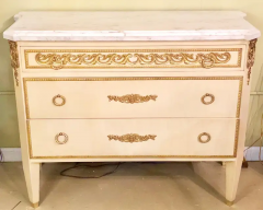 Maison Jansen Hollywood Regency Maison Jansen Style Commodes or Nightstands a Pair - 2658904