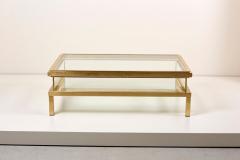 Maison Jansen Huge Maison Jansen Sliding Top Coffee Table Complete in Brass - 971837