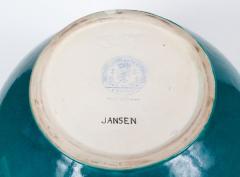 Maison Jansen Important Maison Jansen Turquoise Blue Glazed Ceramic Vase - 790899