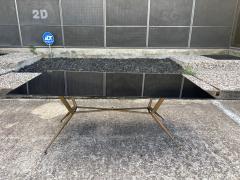 Maison Jansen Italian Modern Bronze Cocktail Table - 4755810