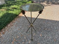 Maison Jansen Italian Neoclassical Style Brass Arrow And Quiver Table - 4755778