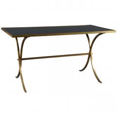 Maison Jansen Jansen Style French Brass and Glass Coffee Table - 3803556