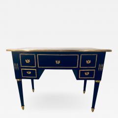 Maison Jansen Jansen Styled Ebonized Bronze Mounted Writing Office Desk Louis XVI Fashioned - 1301668