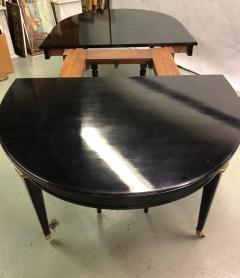 Maison Jansen Large French Modern Neoclassical Ebonized Mahogany Dining Table by Maison Jansen - 1695982